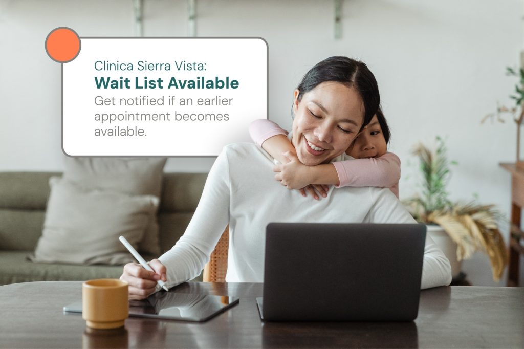 Mom receiving MyChart message